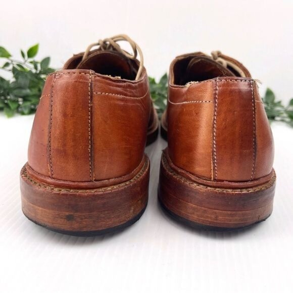 Allen Edmonds BRUCE walnut Casual Oxfords 10.5 B - Picture 4 of 8